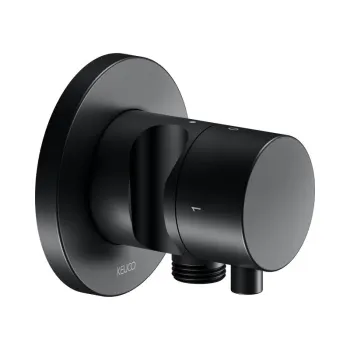 Шланговое подключение Keuco Ixmo 59556371201 на 2 потребителя с выводом для шланга и держателем