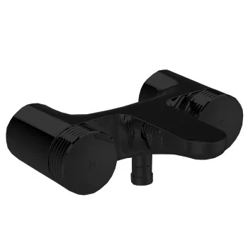 Смеситель для ванны Fima Carlo Frattini Texture Collection настенный, чёрный матовый F5604/1HNS