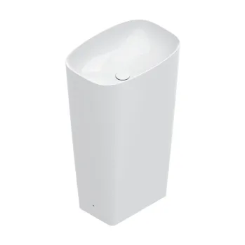 Раковина Catalano Green 55х38, отдельностоящая, слив в стену, белый глянцевый 428551001