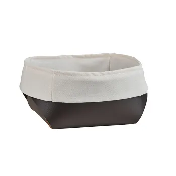 Корзина для хлеба ADJ 20x20xH9, шоколад/капучино 0037.06/04