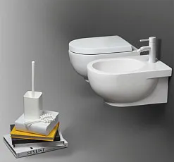 Подвесное биде Simas E Line EL19 белый