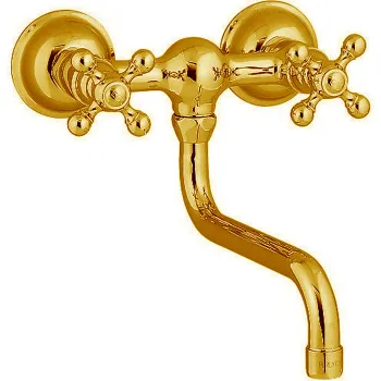 Смеситель для кухни наружный Cisal Arcana Ceramic золото AC00040024