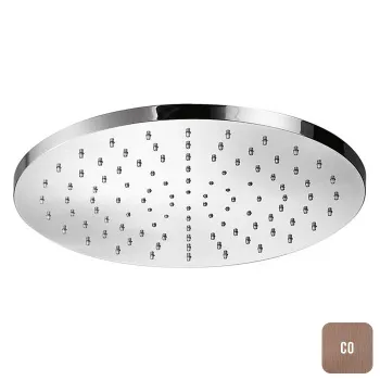 Верхний душ круглый Almar Round 300, латунь, copper brushed pvd E044040.CO