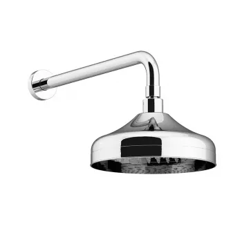 Верхний душ Gattoni Pd 200 с держателем из стены 349 до центра, хром SFPCL20C0