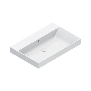 Раковина Catalano Zero 75x50, без отв, белый глянцевый 120750001