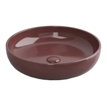 Раковина накладная Cielo Shui SHBA45 CO 45 см красный