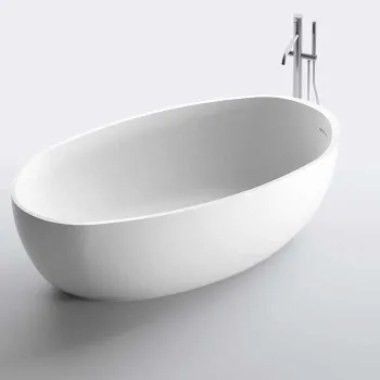 Ванна из искусственного камня Milldue Oval 169x80 9681.J10