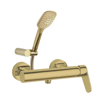 Смеситель для душа Ramonsoler Alexia с душевым комплектом золото 360801Q3OC