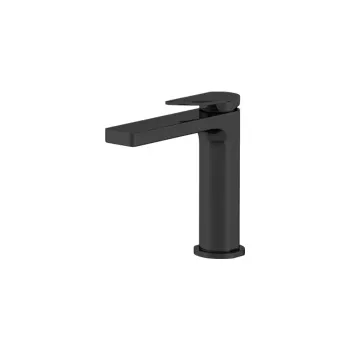 Смеситель для раковины Gattoni Soffio 8140/81NO click-clack, черный