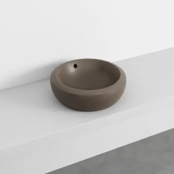 Раковина накладная Cielo Fluid FLLA45 CA 45 см коричневый