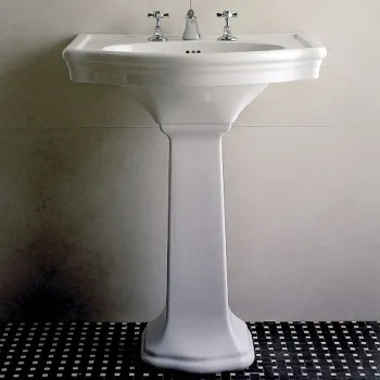 Раковина Devon&Devon New Etoile 70х53 с 3 отверстием под смеситель белый IBLG3FNET