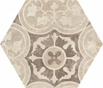 Керамогранит EQUIPE Hexatile Cement Garden Sand 17,5x20 (17 видов паттерна) 22098