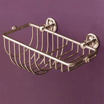 Полочка для губки решетчатая Devon&Devon First Class настенная золото светлое DD33075OT