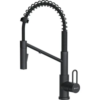 Смеситель для кухни Omoikiri Mikawa 2 Plus SB-GB графит с гибким изливом 4994455