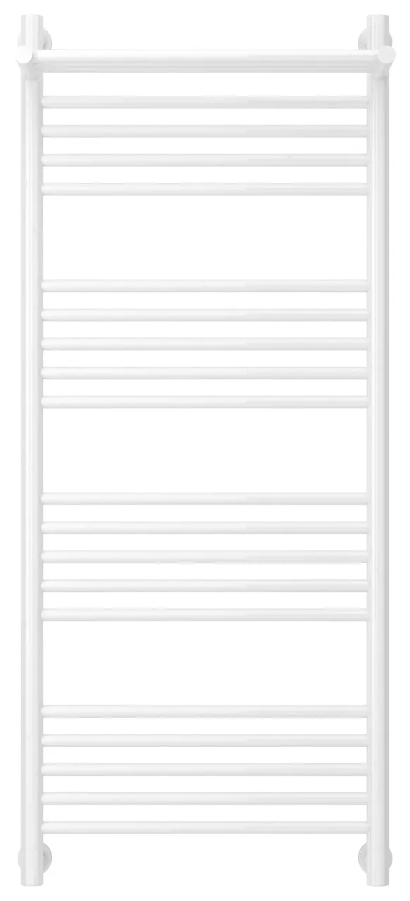 Полотенцесушитель водяной Сунержа Богема с полкой+ 1200х500 12-0223-1250 белый (ral-9003)