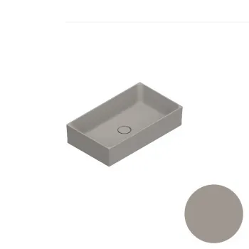 Раковина 60×35 h13 Catalano Premium накладная Tortora satinato 0222600032