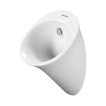 DURAVIT WHITE TULIP Писсуар 320х340 мм., без смывного края, с вытяжкой, подача воды сзади, сток гориз., без &amp;quot;мушки&amp;quot;,с с HygieneGlaz, цвет белый