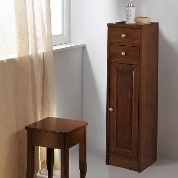 Тумба правая Eban Giada DX, без ручек 27x31xh112см, noce FKMGD---DN noce*3