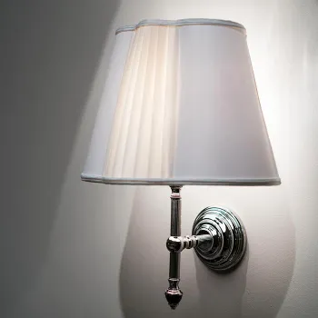 Светильник настенный с плафоном Devon&Devon Black Diamond 280х280х365 мм держатель хром BLKD523CR