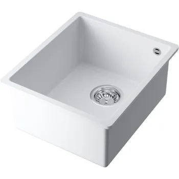 Мойка кухонная Omoikiri Bosen 38-U WH белая 4993160