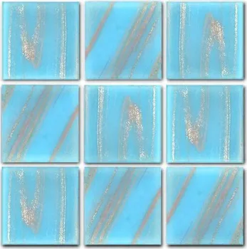 Стеклянная мозаика Rose Mosaic Gold Star 2x2 G14(5) 322x322