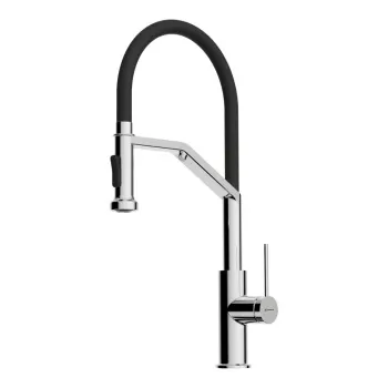 Смеситель для кухни Omoikiri Makkari 2 Plus-SB C-BL хром черный 4994493