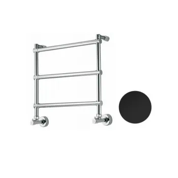 Полотенцесушитель водяной Margaroli Sole 4423703NON 54x54 черный
