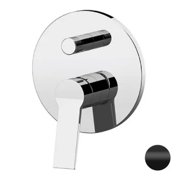 Смеситель для душа Remer Slash & Dot  Slash черный матовый SL09HNO