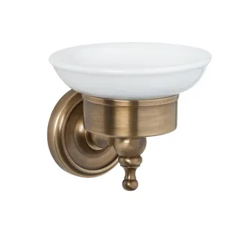 Подвесная мыльница, керамическая Tw Bristol 106, бронза TWBR106br