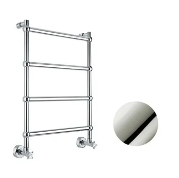 Полотенцесушитель водяной Margaroli Sole 4442TS3604BN 72x42.5 никель