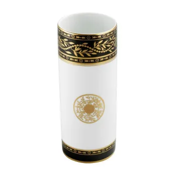 Ваза керамическая THG Marquise Noir Decor Or A7F-A02-4609 белый