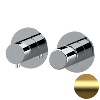 Смеситель для душа Daniel Trilogy TG625DP золото брашированное