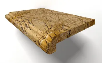 Мрамор Marmocer Stairs Giallo Castle Solid Mb005 MB005-GIAL 30x100 см MB005-GIAL