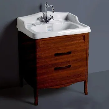 Тумба под раковину напольная Simas Arcade ARM1 noce/cr 69x80,5 см орех