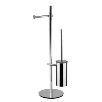 Напольная стойка с ершиком и держателем т/б Stella Lucilla 1042 хром LL 10028 CR00
