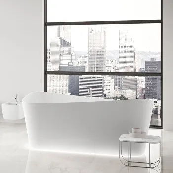 Ванна из искусственного камня Novellini Infinitive 170x94 INF1170752CP-UU