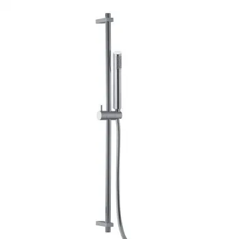 Душевая штанга с ручным душем и шлангом Fima Carlo Frattini Wellness 1500, брашированный никель F2150SN