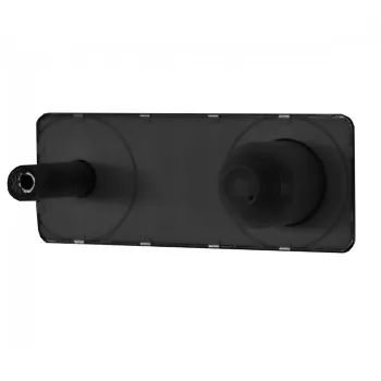 Внутренняя часть настенного смесителя для раковины Fima Carlo Frattini для комплектации с F3500, брашированный черный хром F3510СS