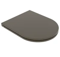 Крышка с сиденьем для подвесного унитаза GSG Ceramic Design Cruise CRCOPRSLTICR018 с микролифтом - кофейный
