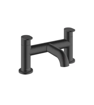 Смеситель на борт ванны Hansgrohe Vernis Blend 71442670, матовый чёрный
