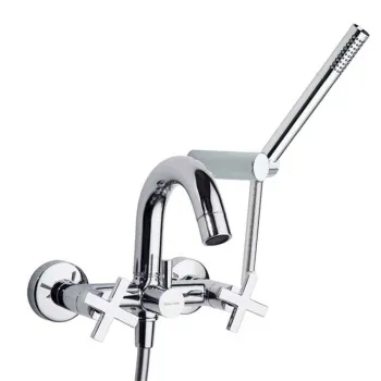 Смеситель для ванны Ramonsoler RS-Cross с душевым комплектом 6205MO