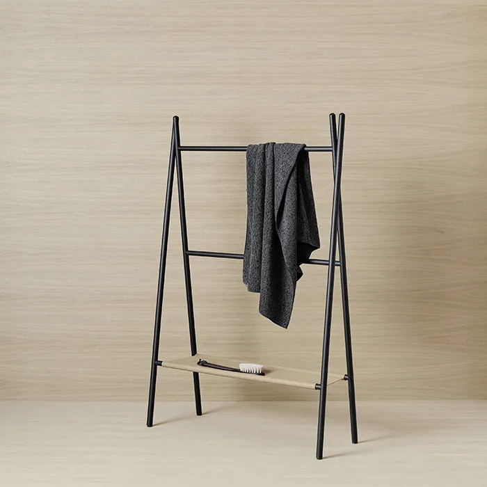 Burgbad Mya Полотенцедержатель 100x150 см, черный HHRE100 F3192