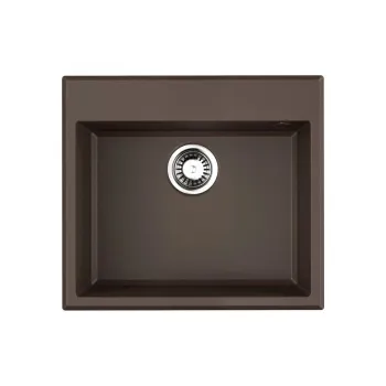 Мойка кухонная Omoikiri Tedori 57-DC темный шоколад 4993984