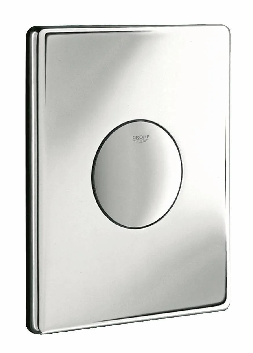 Панель смыва для унитаза GROHE Skate 1 режим смыва, хром 38573000