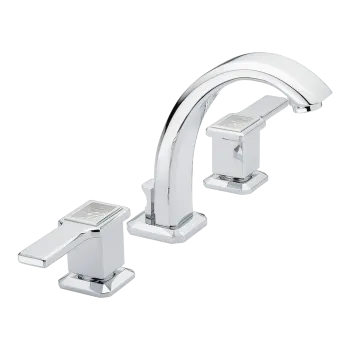 Смеситель для раковины THG Metropolis Cristal Clair A Manettes A2B-A02-151 хром