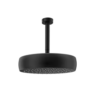 Верхний душ Ramonsoler Hydrotherapy потолочный круглый черный BV02RMVOLNM