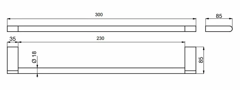 Решетка  Tece Tecedrainline 610970 сталь
