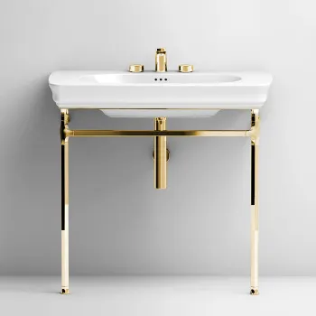 Металическая структура Quadra Artceram Civitas 76х44хh80,5, напольная, золото CIA004 73 oro