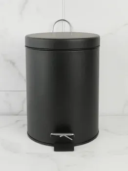 Ведро Nofer из нержавеющей стали 5 л с педалью 09100.05.N