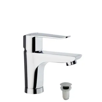 Смеситель для раковины Ramonsoler Ypsilon с холодным открытием и донным клапаном plus 6491VA1169